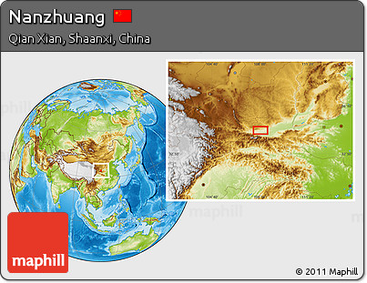 Physical Location Map of Nanzhuang