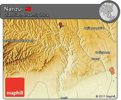 Physical Map of Nanzui