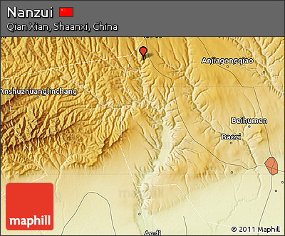 Physical Map of Nanzui