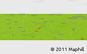 Physical Panoramic Map of the area around 34° 28' 56" N, 115° 40' 30" E
