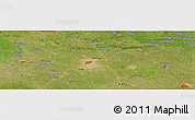 Satellite Panoramic Map of the area around 34° 28' 56" N, 115° 40' 30" E