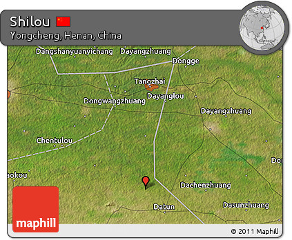 Satellite 3D Map of Shilou
