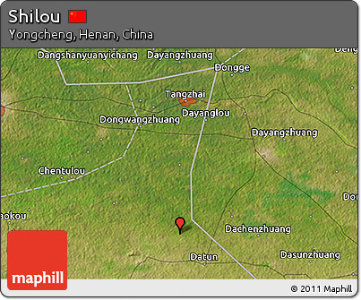 Satellite 3D Map of Shilou