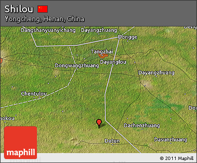 Satellite 3D Map of Shilou