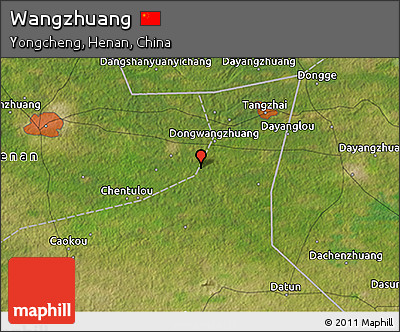 Satellite 3D Map of Wangzhuang