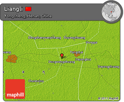 Physical Map of Liangli