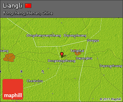 Physical Map of Liangli