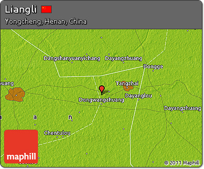 Physical Map of Liangli
