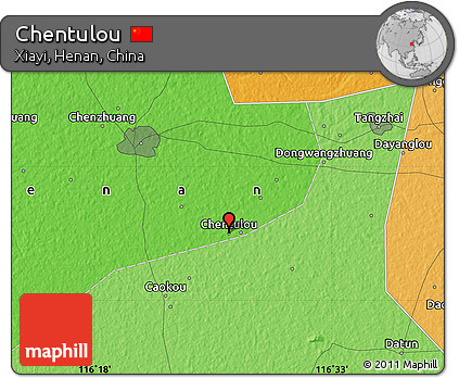 Political Map of Chentulou