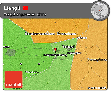 Political Map of Liangli