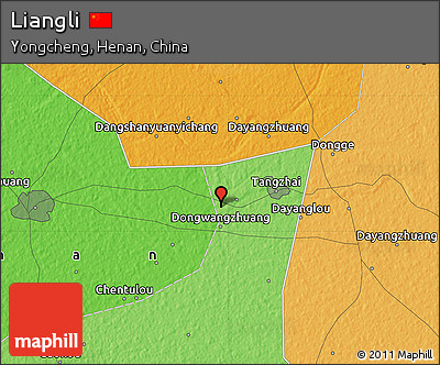 Political Map of Liangli