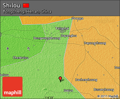 Political Map of Shilou