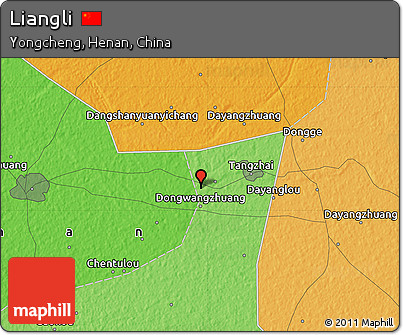Political Map of Liangli