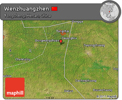 Satellite Map of Wenzhuangzhen