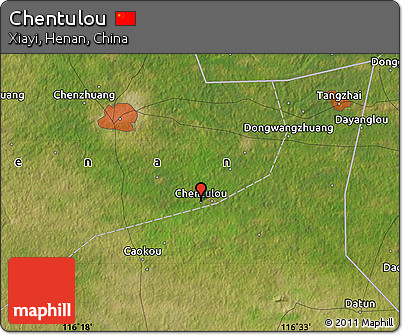 Satellite Map of Chentulou