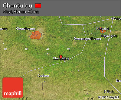 Satellite Map of Chentulou