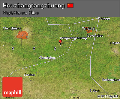 Satellite Map of Houzhangtangzhuang