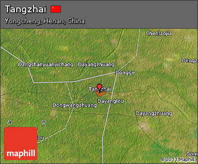 Satellite Map of Tangzhai