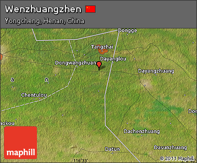 Satellite Map of Wenzhuangzhen
