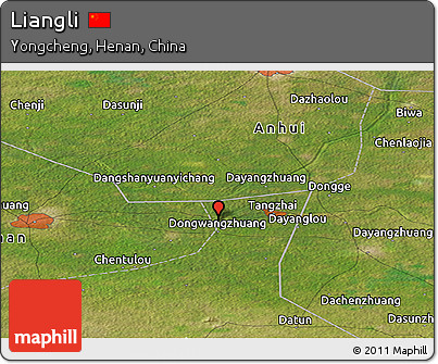 Satellite Panoramic Map of Liangli