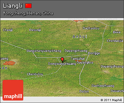 Satellite Panoramic Map of Liangli
