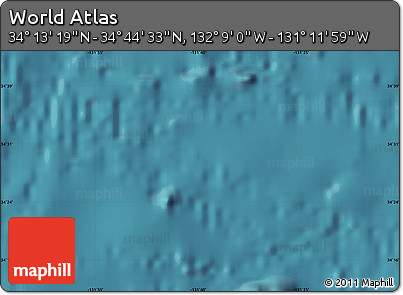 Satellite Map of the Area around 34° 28' 56" N, 131° 40' 30" W