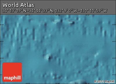 Satellite Map of the Area around 34° 28' 56" N, 131° 40' 30" W