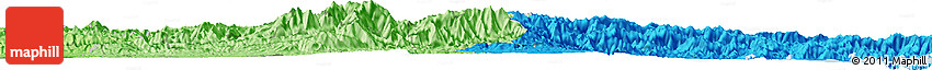 Political Horizon Map of the Area around 34° 28' 56" N, 136° 4' 29" E