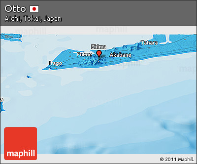 Political Panoramic Map of Otto