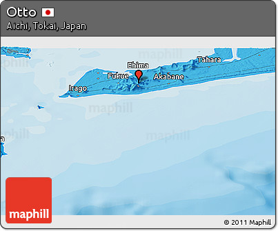 Political Panoramic Map of Otto