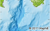 Physical Map of the area around 34° 28' 56" N, 138° 37' 30" E