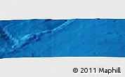 Shaded Relief Panoramic Map of the area around 34° 28' 56" N, 142° 52' 30" E