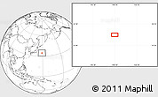 Blank Location Map of the area around 34° 28' 56" N, 148° 49' 29" E