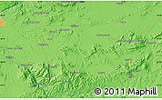 Political Map of the area around 34° 28' 56" N, 2° 28' 30" W