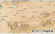 Satellite Map of the area around 34° 28' 56" N, 2° 28' 30" W