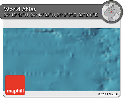 Satellite 3D Map of the Area around 34° 28' 56" N, 31° 31' 29" E