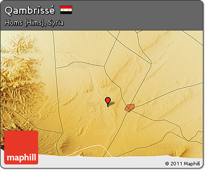Physical 3D Map of Qambrîssé