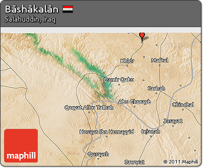 Satellite 3D Map of Bāshākalān