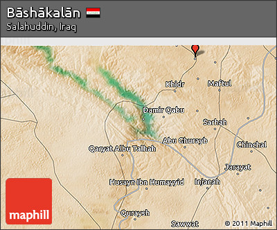 Satellite 3D Map of Bāshākalān