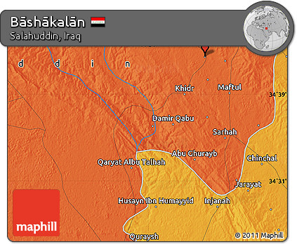 Political Map of Bāshākalān