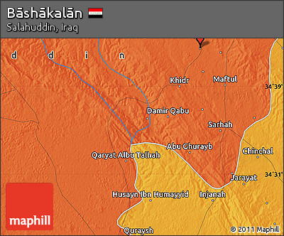 Political Map of Bāshākalān