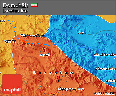 Political Map of Domchāk