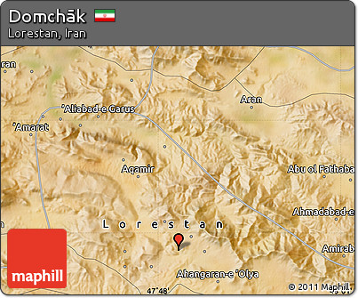 Satellite Map of Domchāk
