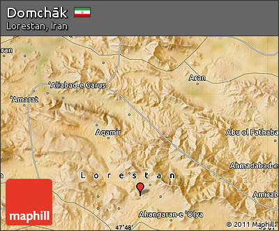 Satellite Map of Domchāk