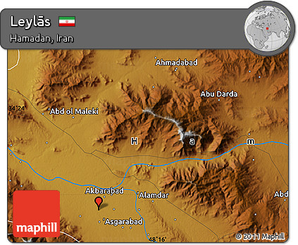 Physical Map of Leylās