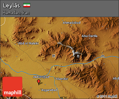 Physical Map of Leylās