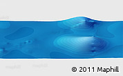 Political Panoramic Map of the area around 34° 28' 56" N, 52° 37' 30" W