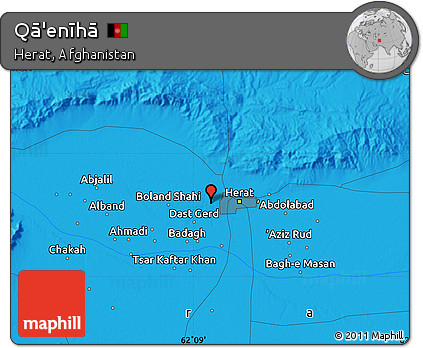 Political Map of Qā'enīhā