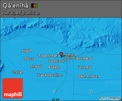 Political Map of Qā'enīhā