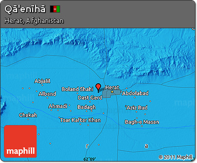 Political Map of Qā'enīhā